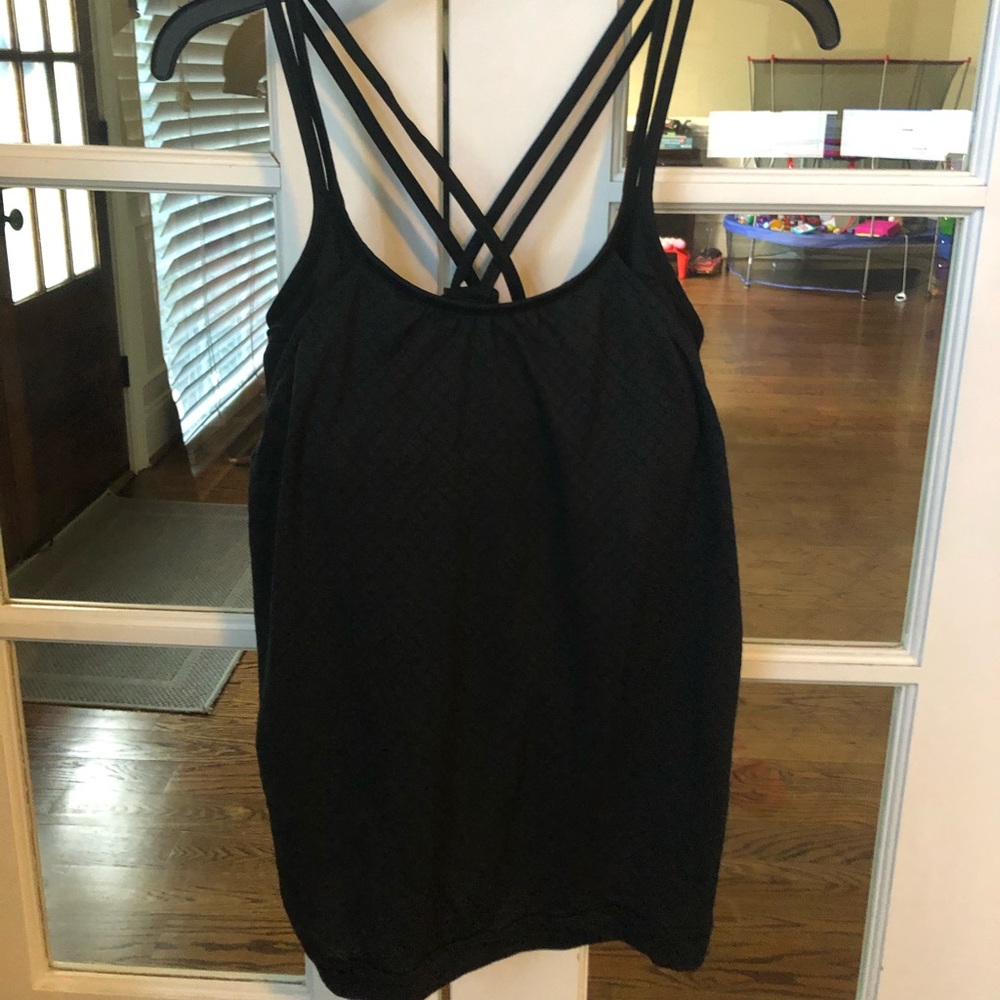 Athleta 2 in 1 support top